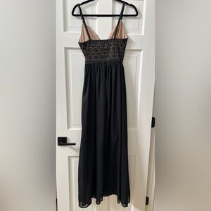 Elegant Black Maxi Dress